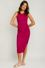 Michael Stars Wren Ruched Midi