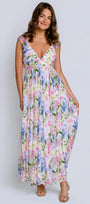 MINKPINK Celina Floral Ruffle Maxi