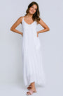 Milio Milano Adjustable Strap Linen Maxi