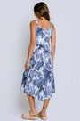 Inizio Gathered Linen Dress
