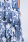 Inizio Gathered Linen Dress
