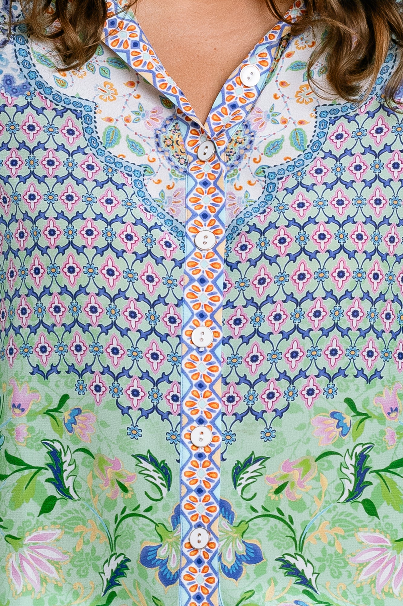 Hale Bob Inez Silk Top