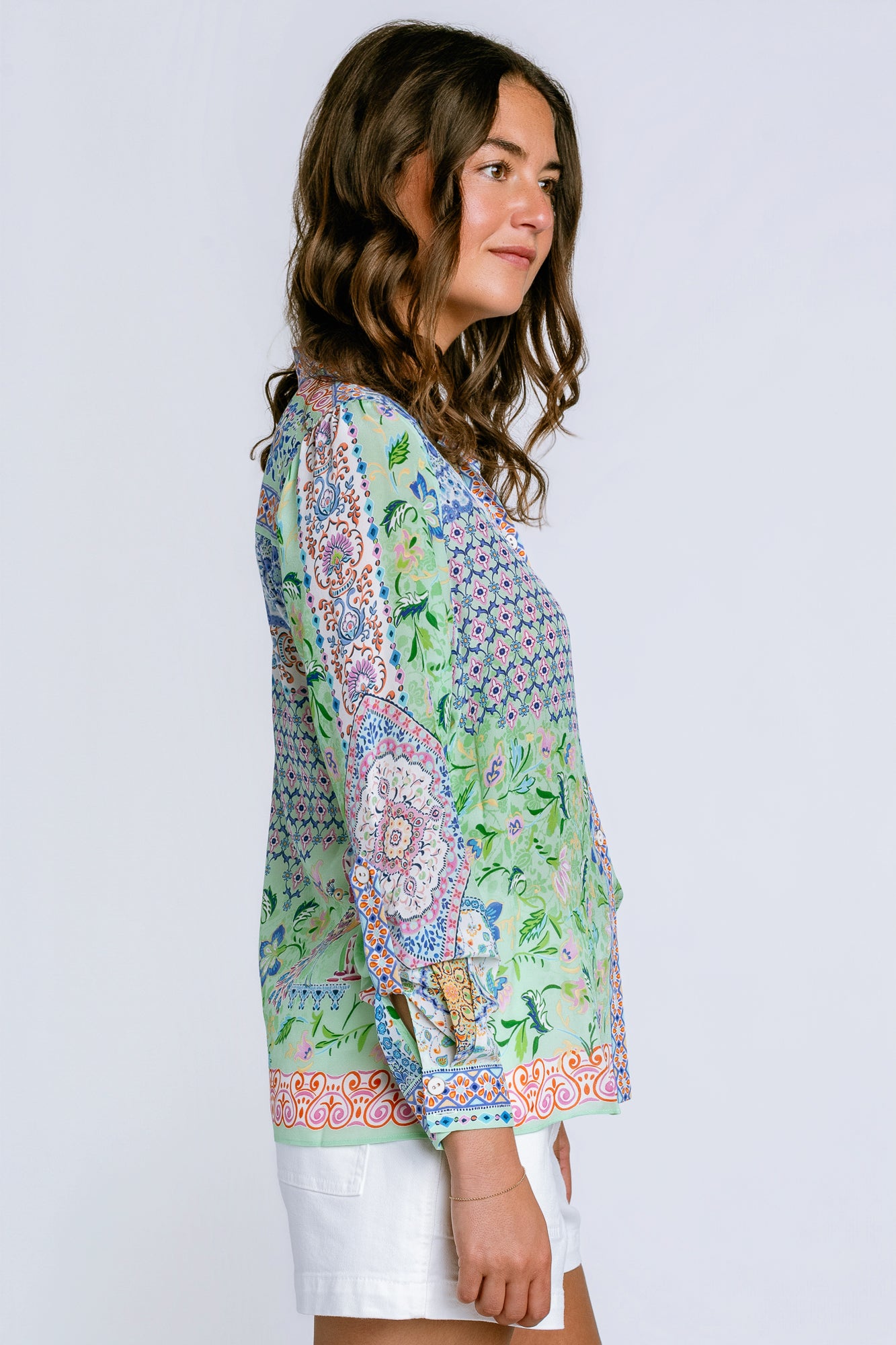 Hale Bob Inez Silk Top