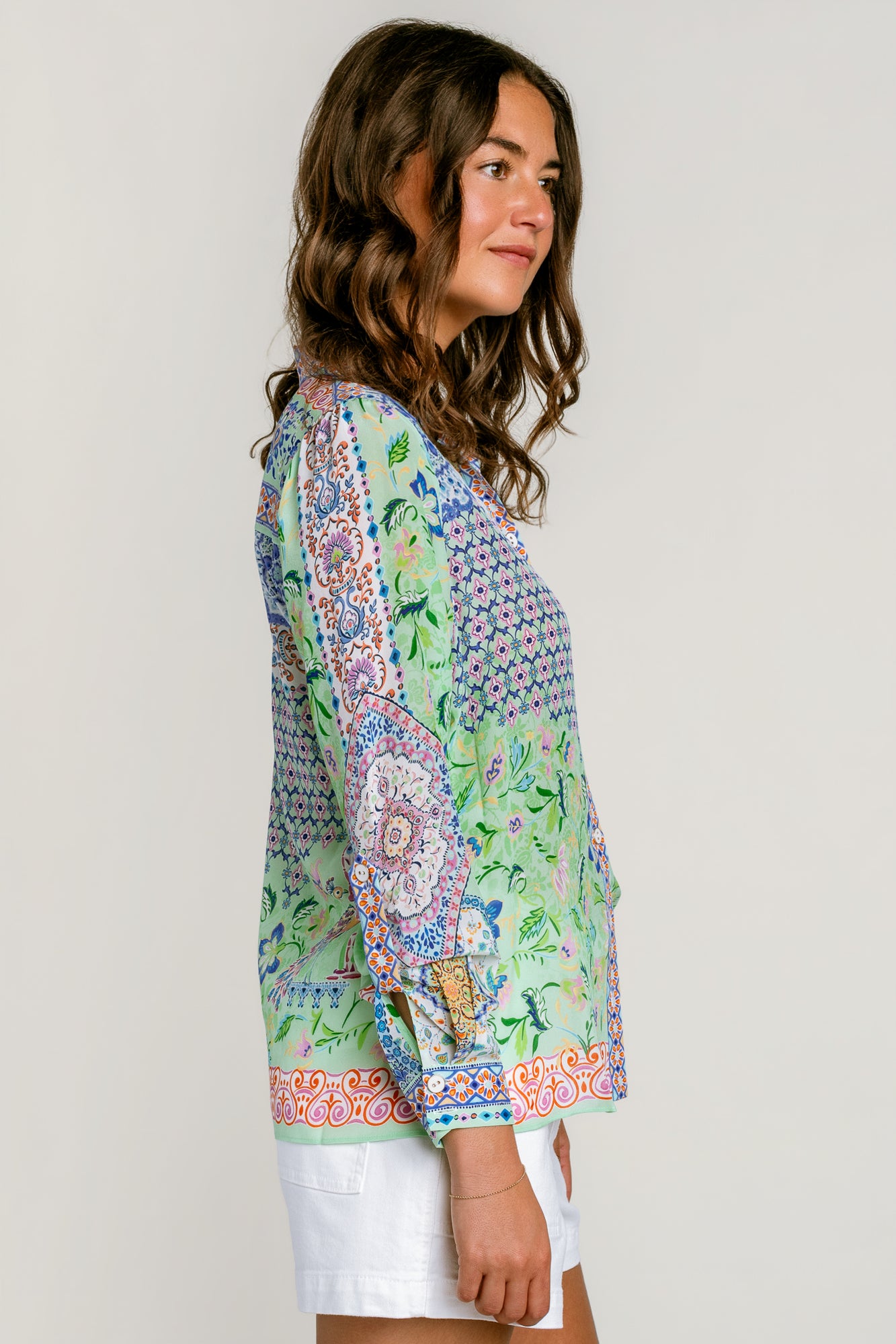 Hale Bob Inez Silk Top