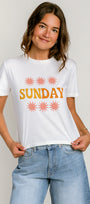 Sunny Somewhere Sunday Funday Tee