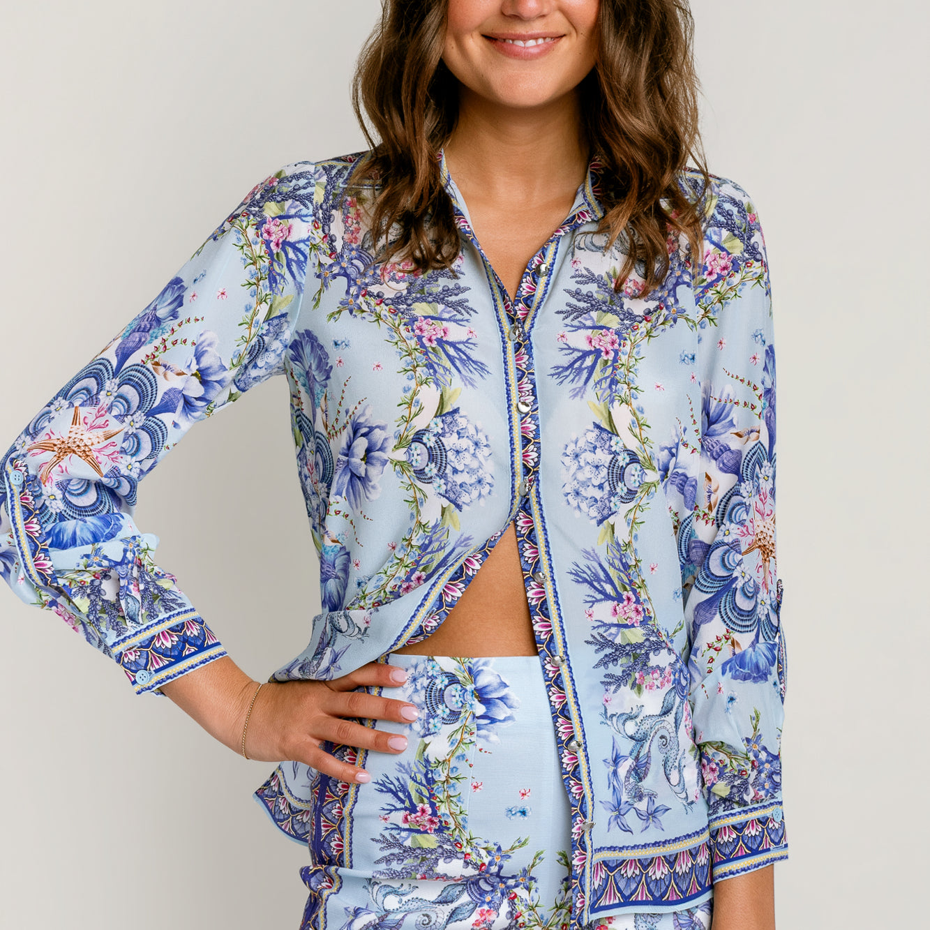 Hale Bob Dana Silk Top