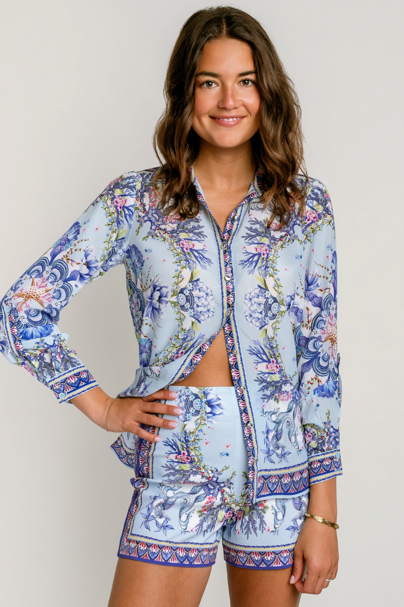 Hale Bob Dana Silk Top