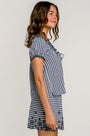 Splendid Gigi Gingham Puff Sleeve Top