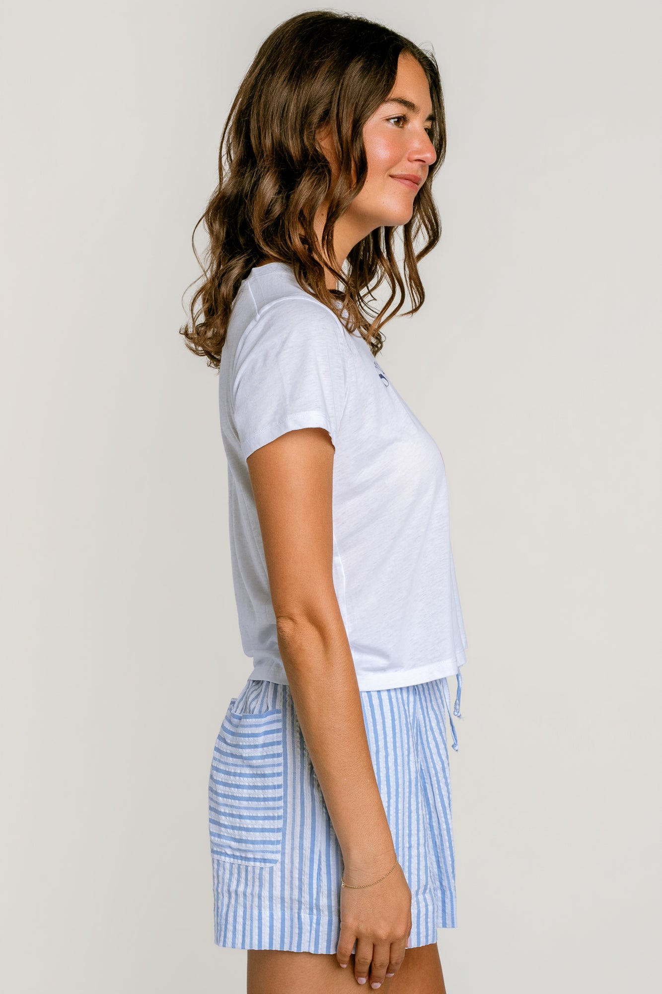 Splendid Stay Salty Lobster Tee