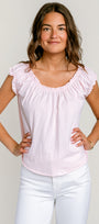 Michael Stars Winslet Cap Sleeve Top