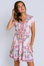 Hale Bob V Neck Short Sleeve Dress