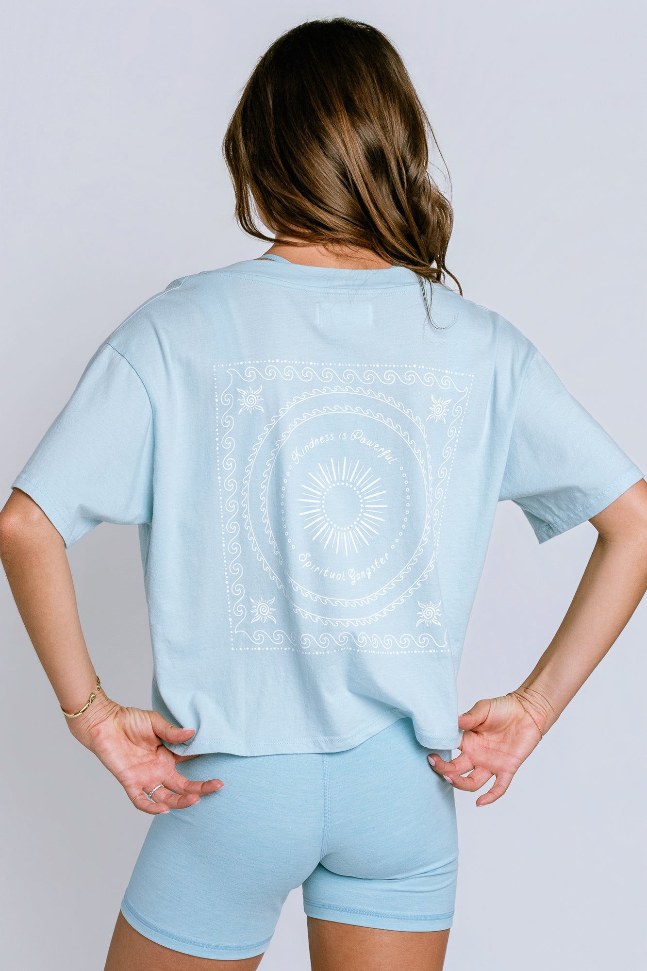 Spiritual Gangster Powerful Feliz Tee