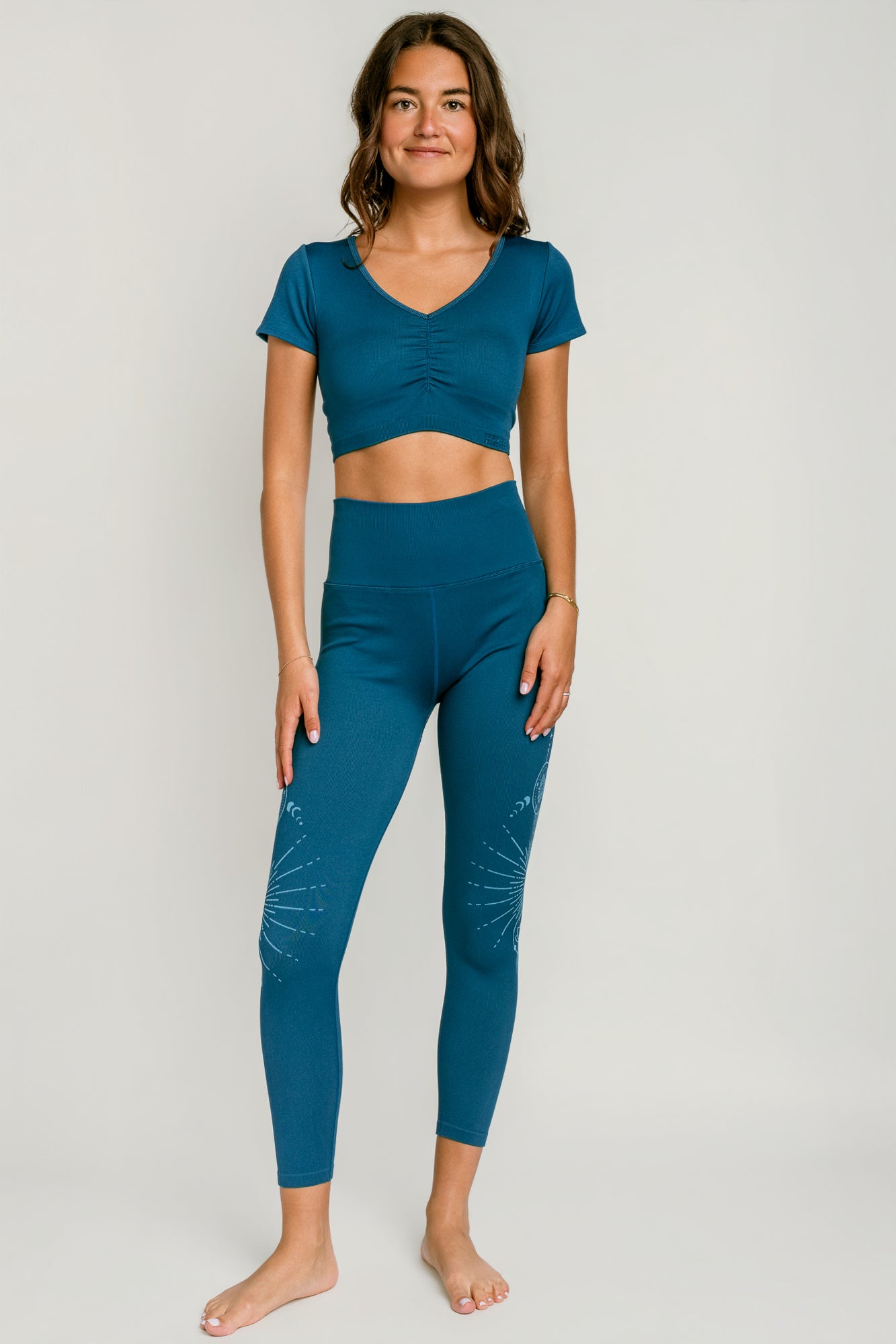 Spiritual Gangster Lunar Light Mila Crop Top