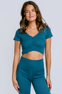 Spiritual Gangster Lunar Light Mila Crop Top