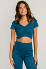 Spiritual Gangster Lunar Light Mila Crop Top