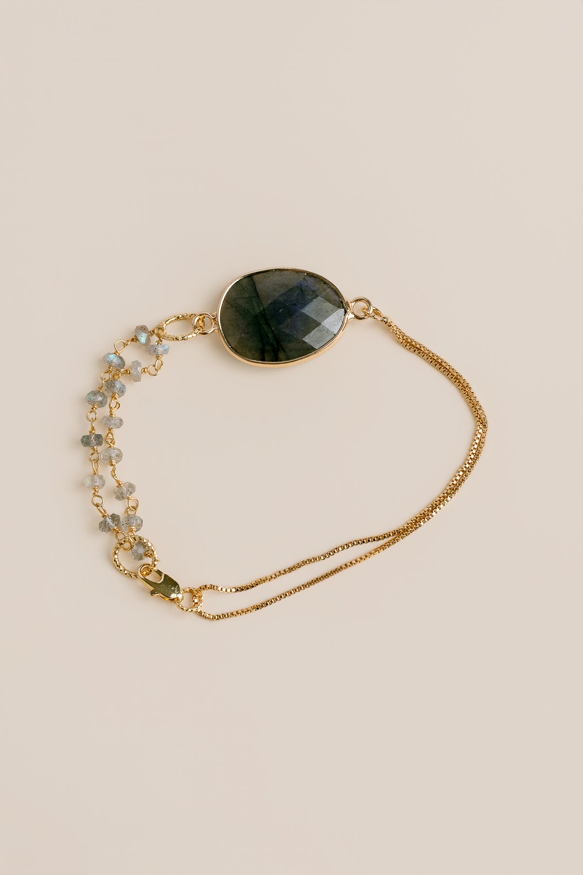 Labradorite Asymmetrical Bracelet