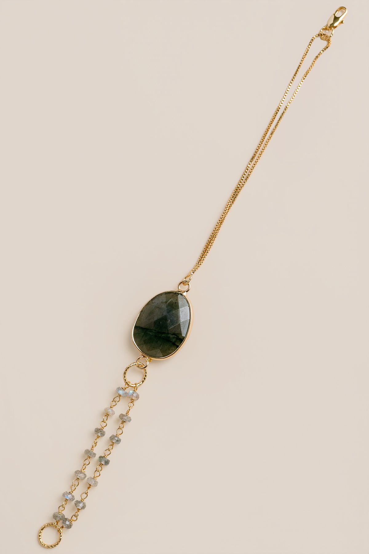 Labradorite Asymmetrical Bracelet
