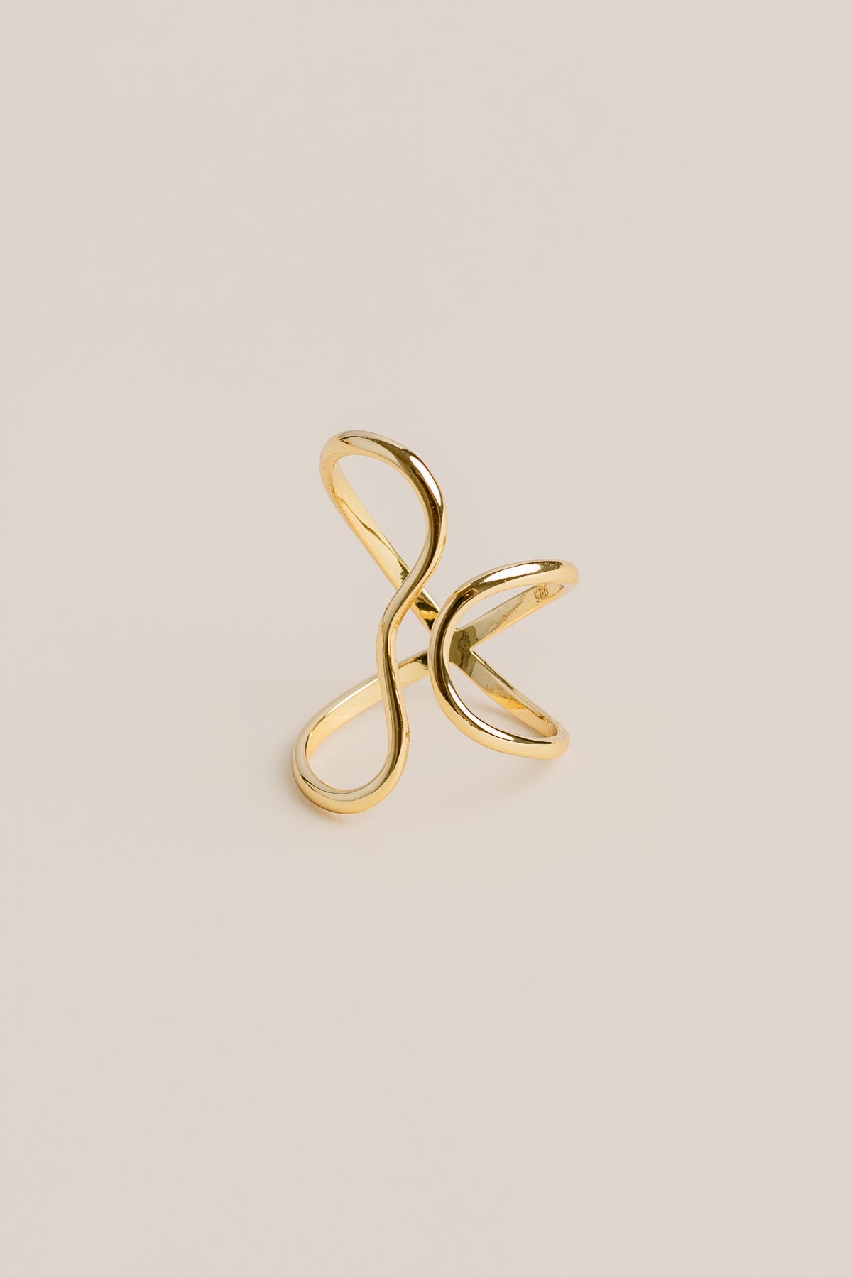 Wavy Abstract Ring
