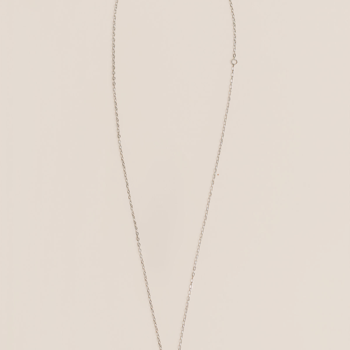 Dainty Rhodium Sunflower CZ Necklace