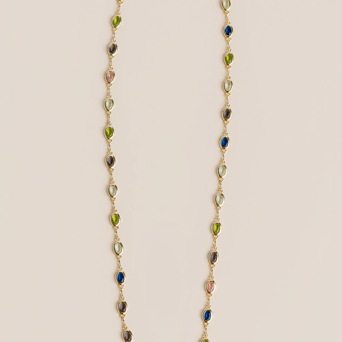 Colorful Interlocked Necklace