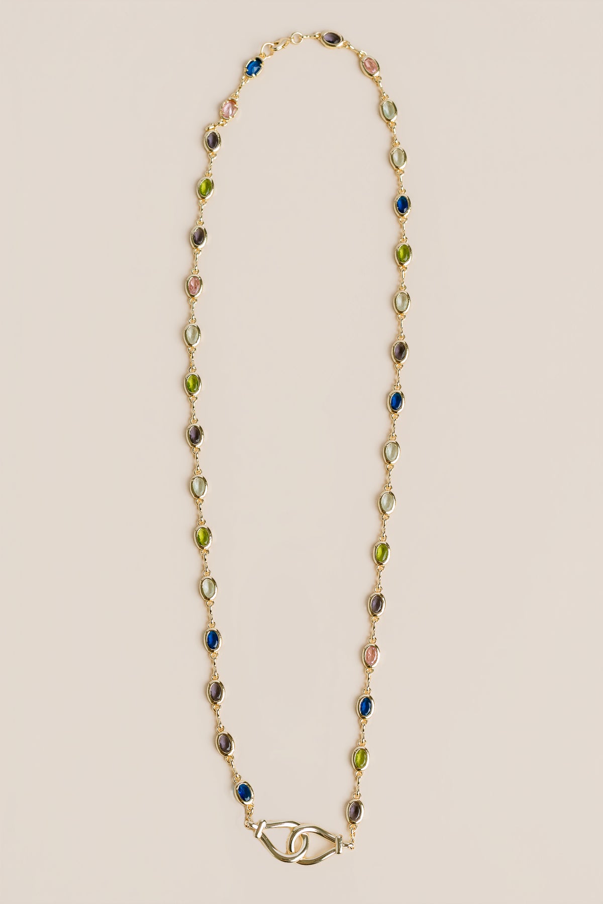 Colorful Interlocked Necklace