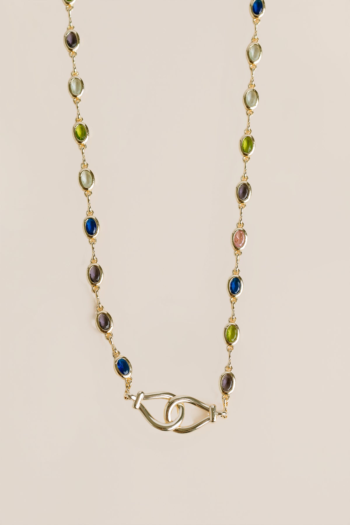 Colorful Interlocked Necklace