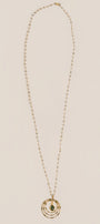Long Gradient Labradorite Necklace