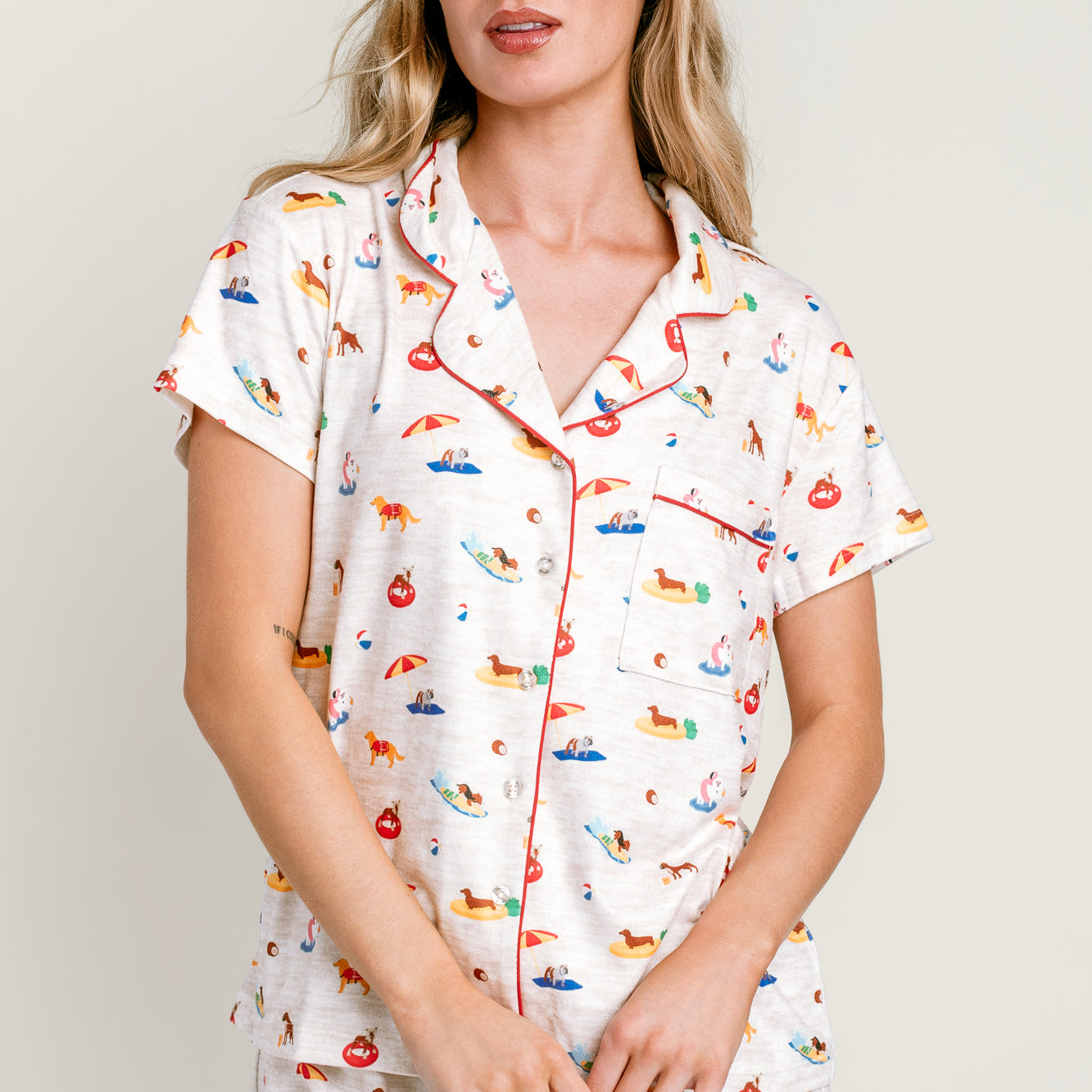Splendid Flora Pillowsoft Short Set