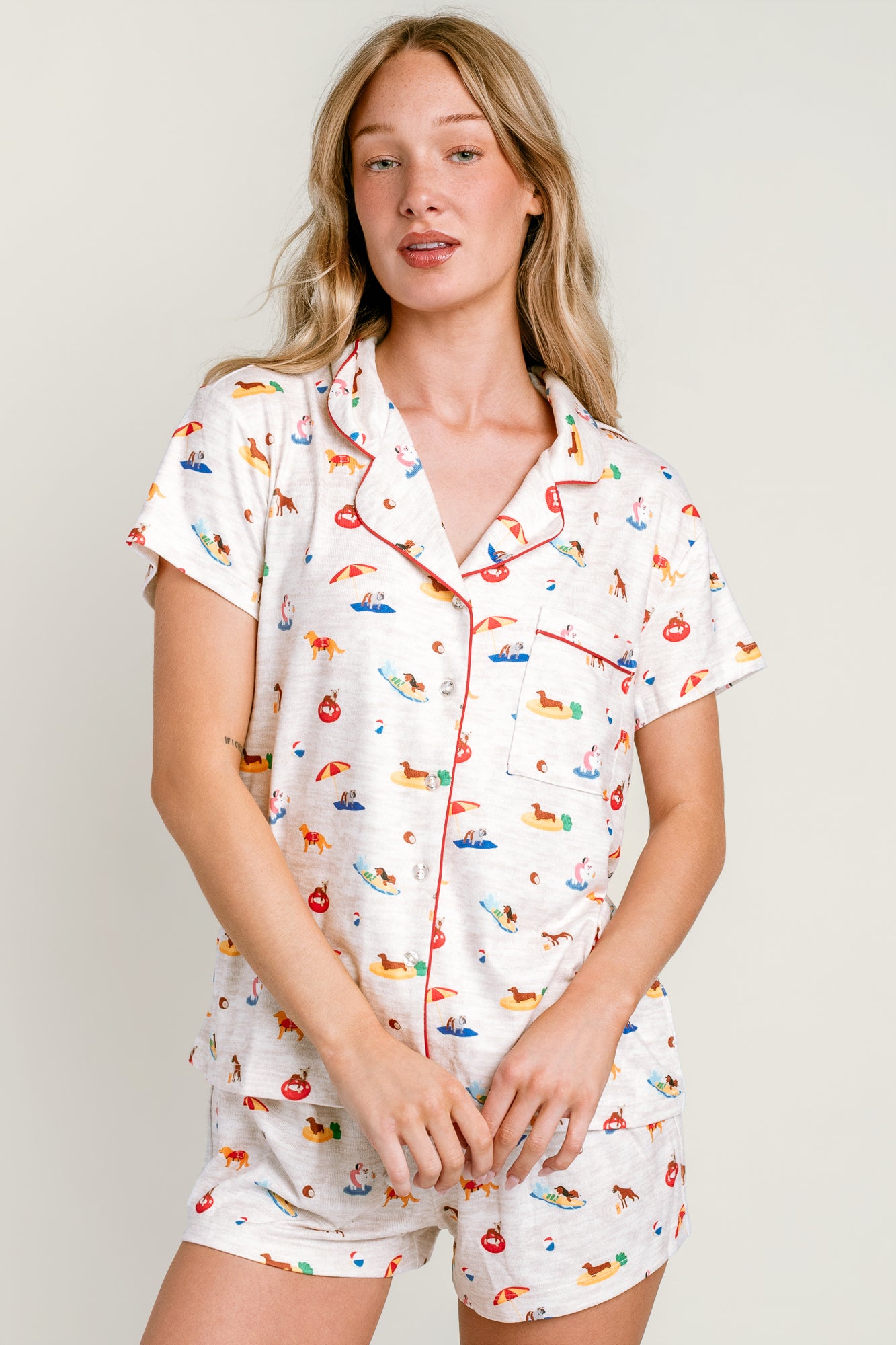 Splendid Flora Pillowsoft Short Set