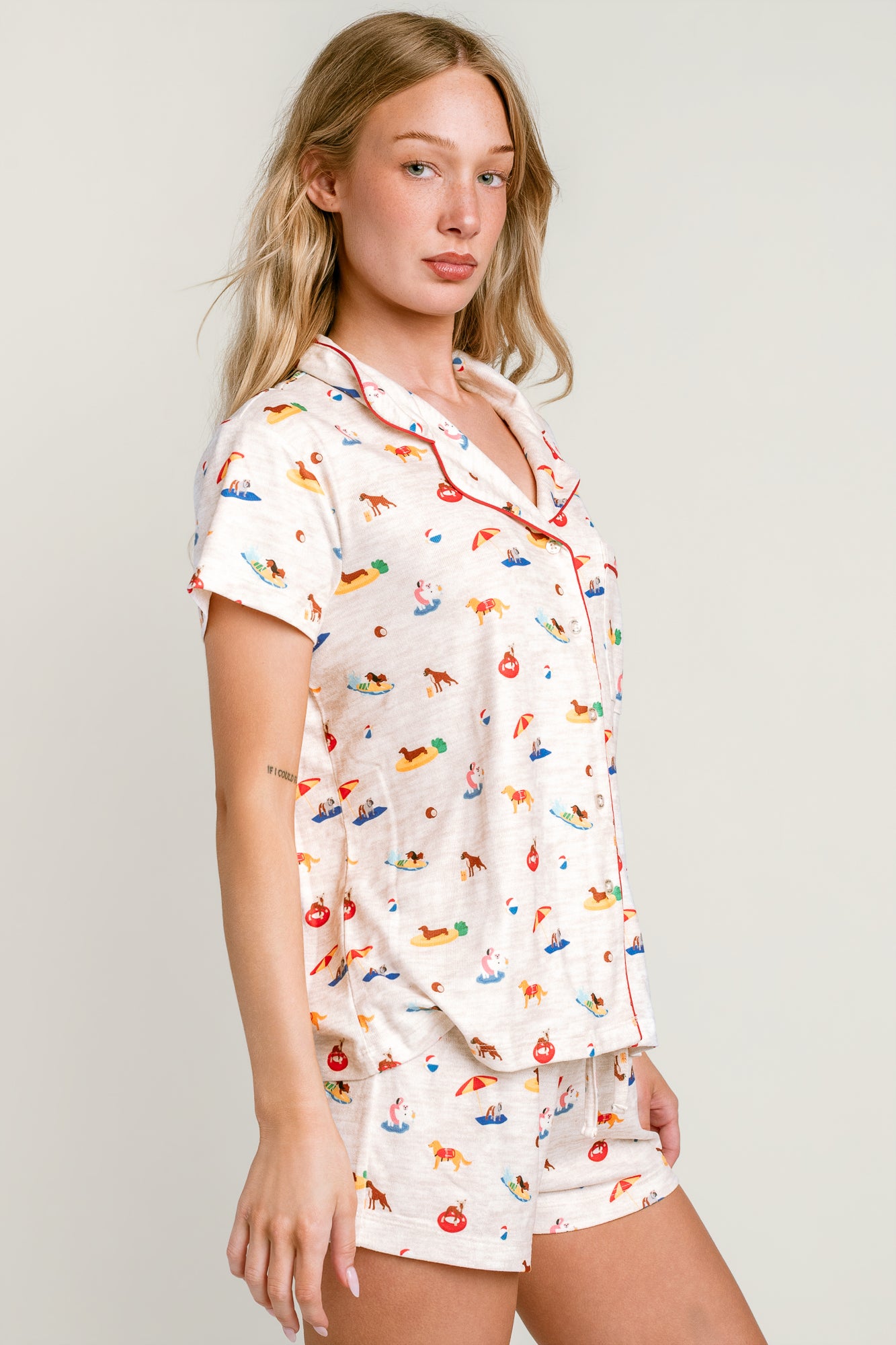Splendid Flora Pillowsoft Short Set