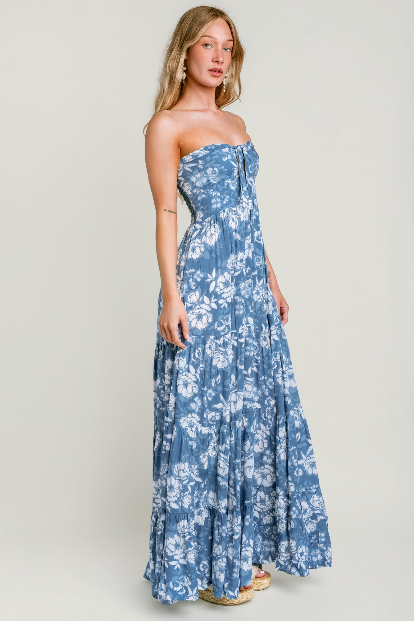 Tiare Hawaii Gardenia Maxi Dress