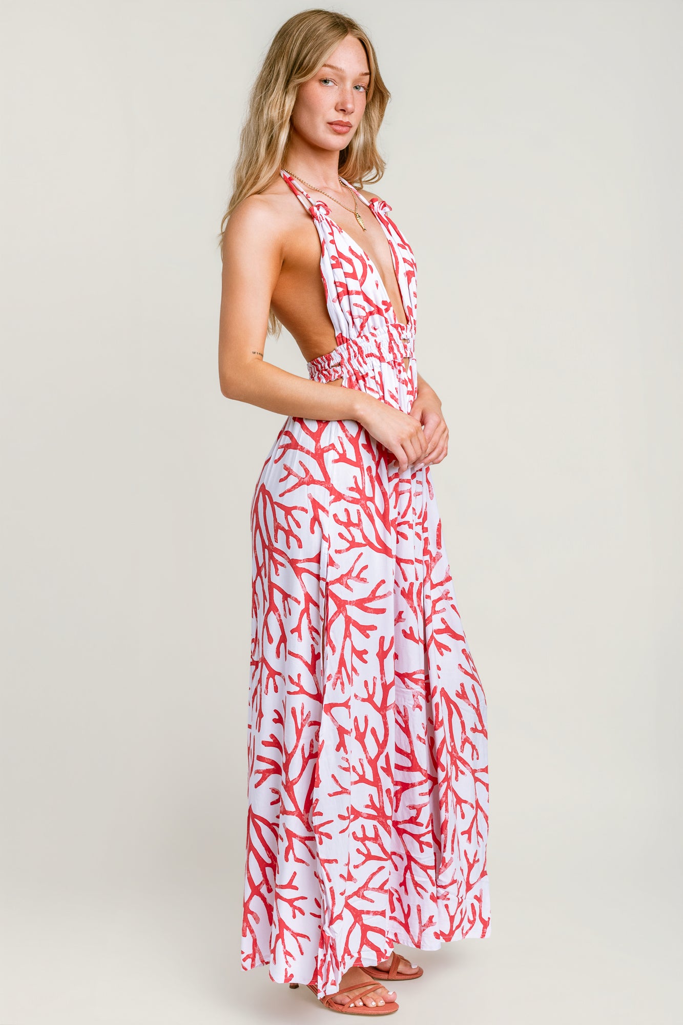 Tiare Hawaii Camellia Maxi Dress