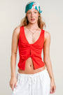 MINKPINK Noa Twist Detail Top