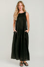 Velvet Reta Linen Tank Maxi