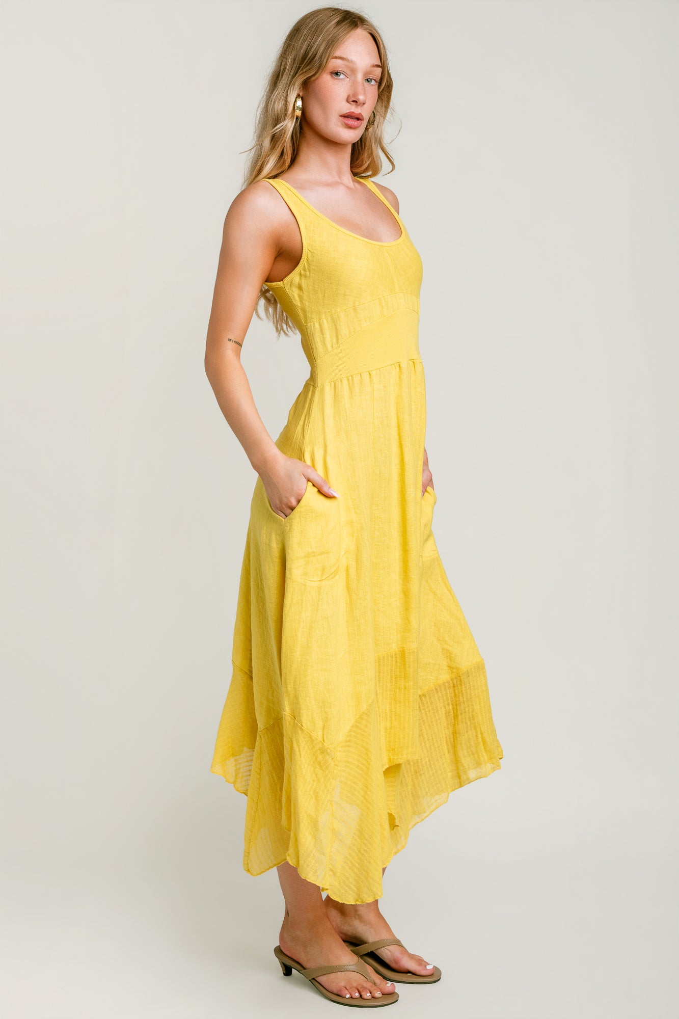 New Lyric Linen Dress