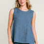 Linen High-Low Tank