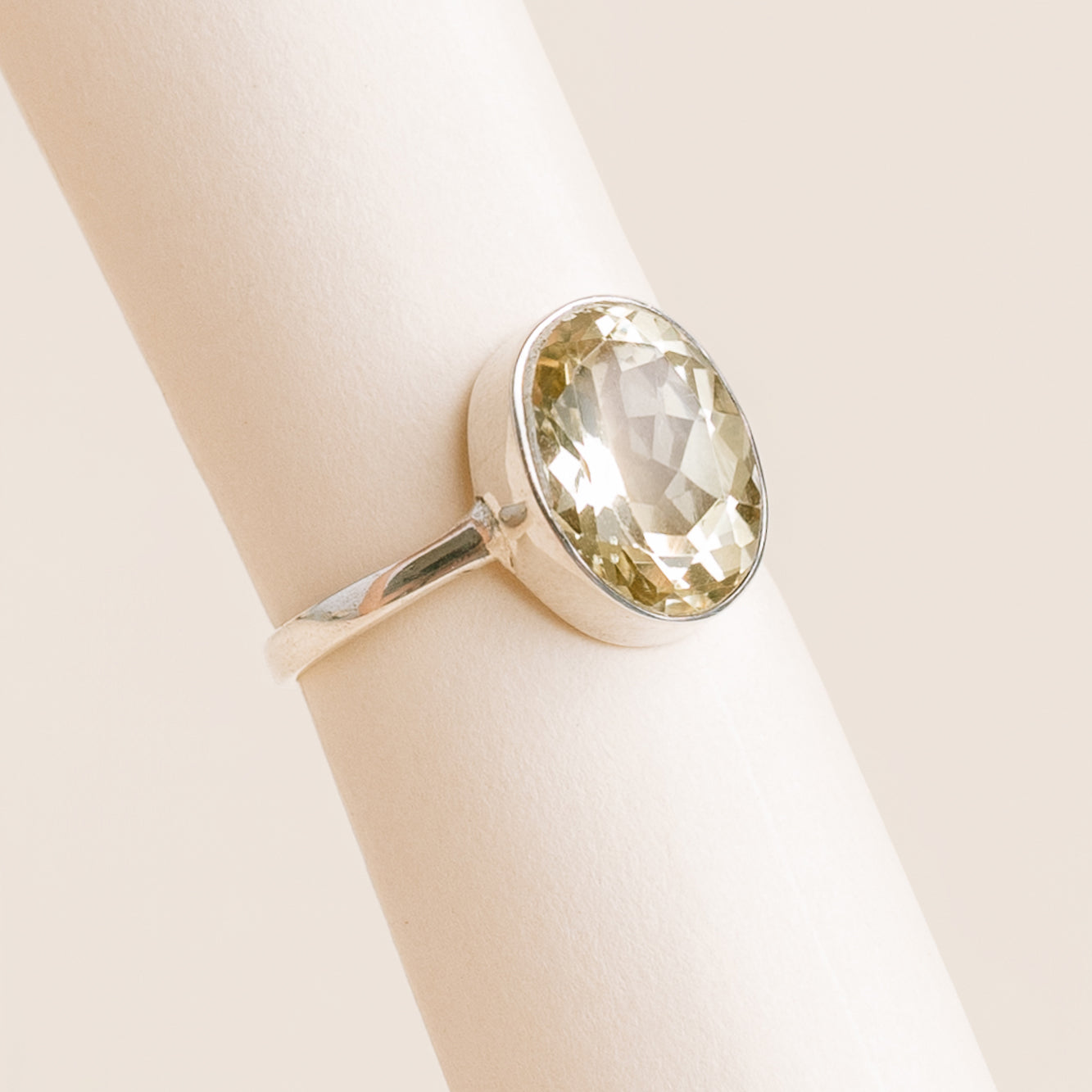 Citrine Sterling Silver Ring