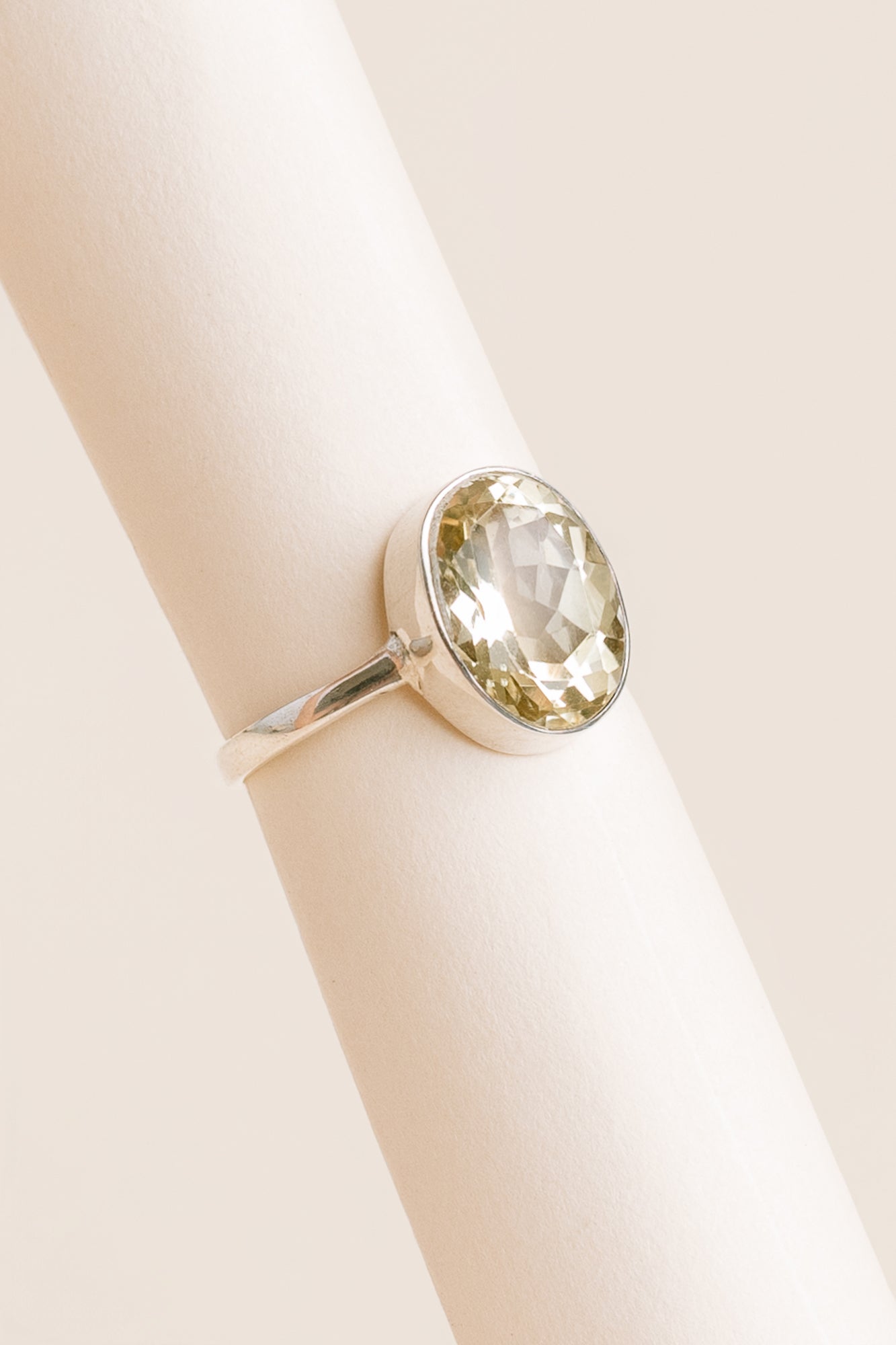 Lisa Marie Jewelry Citrine Sterling Silver Ring