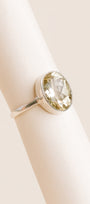 Citrine Sterling Silver Ring