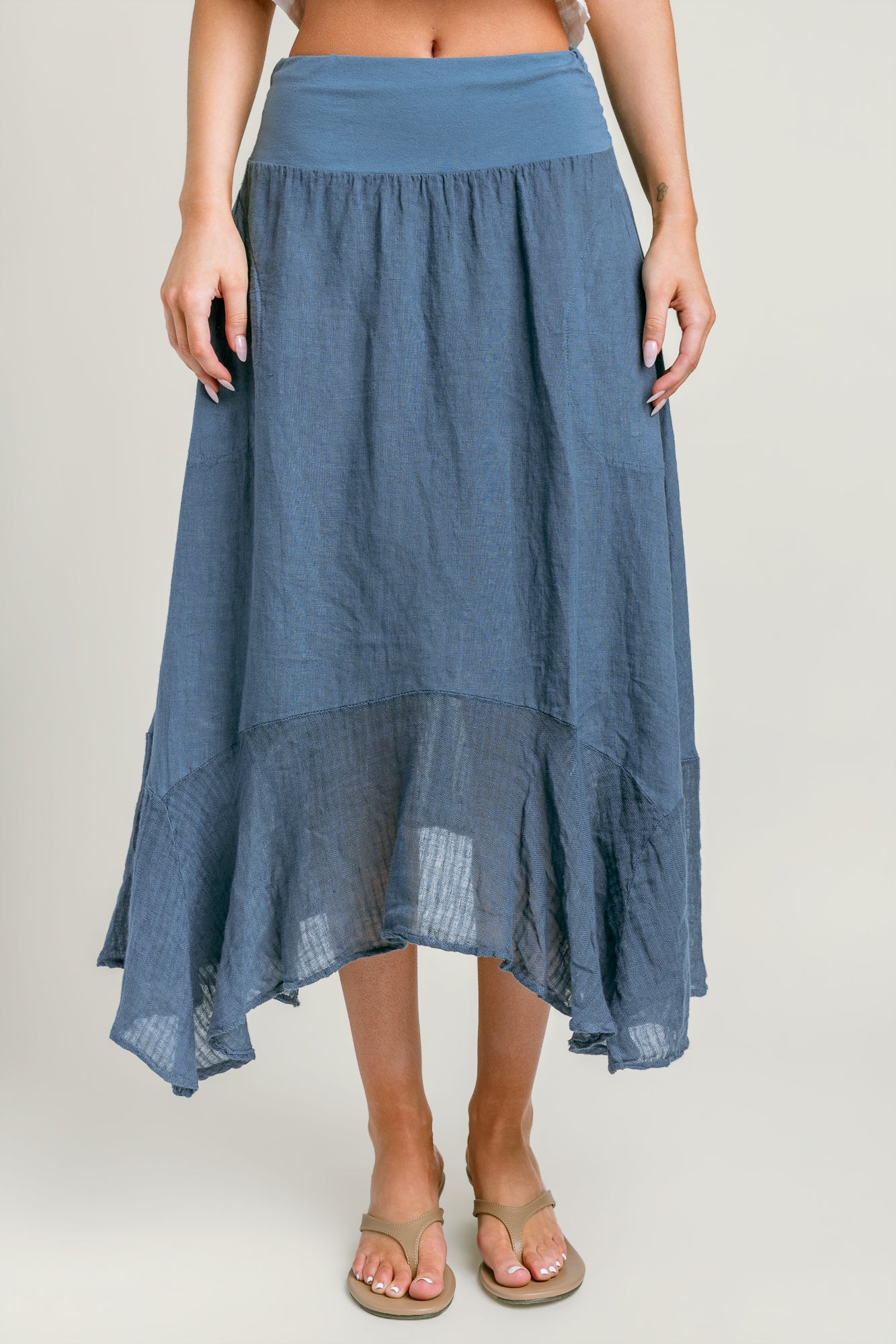 Krush Sheer Hem Skirt