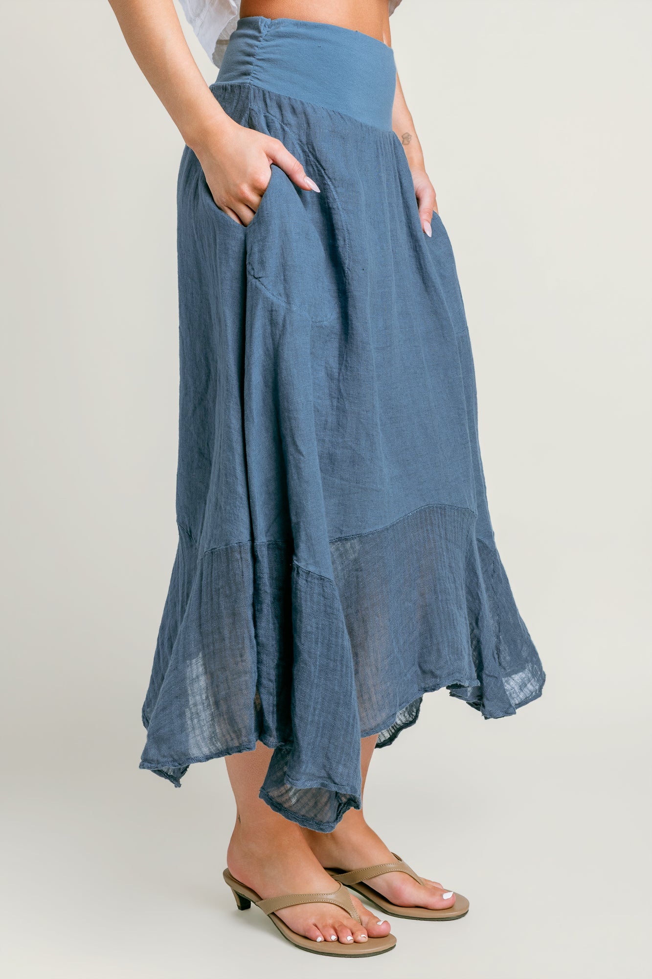 Krush Sheer Hem Skirt