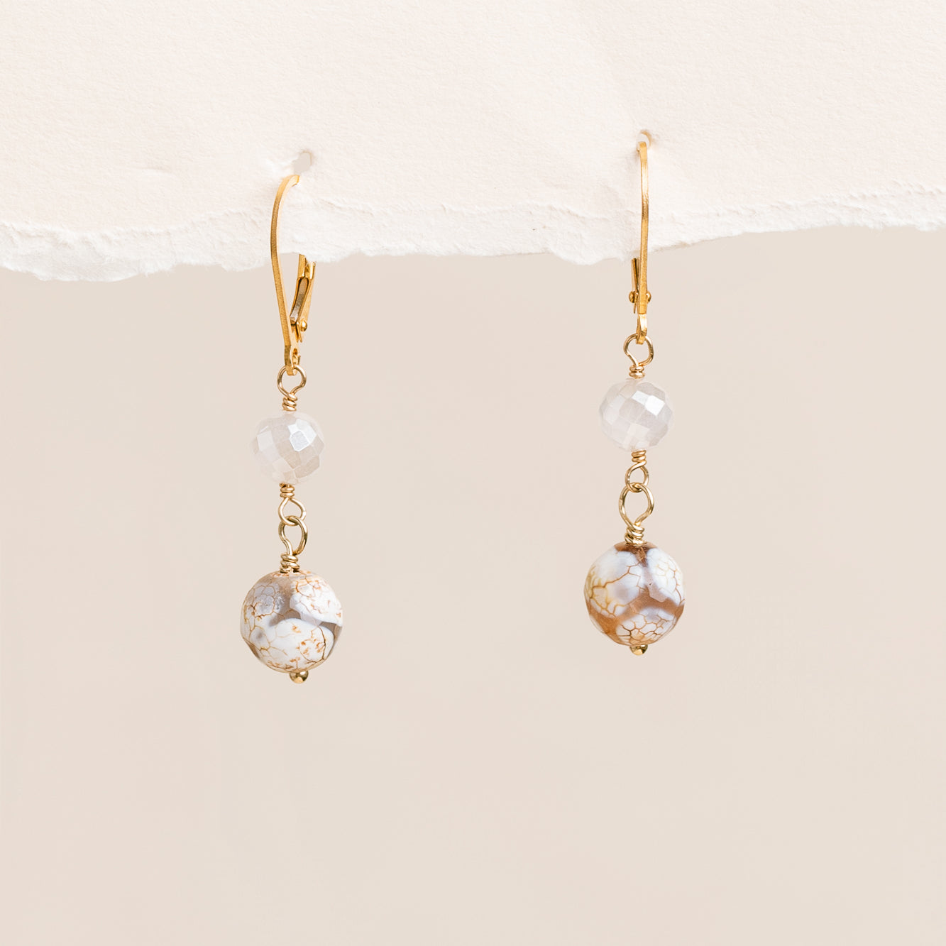 Mystic Moonstone Earrings