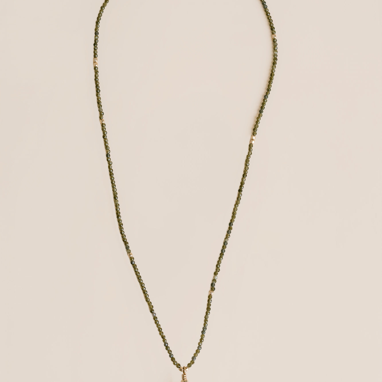 Lisa Marie Jewelry Keshi Pearl & Tourmaline Necklace