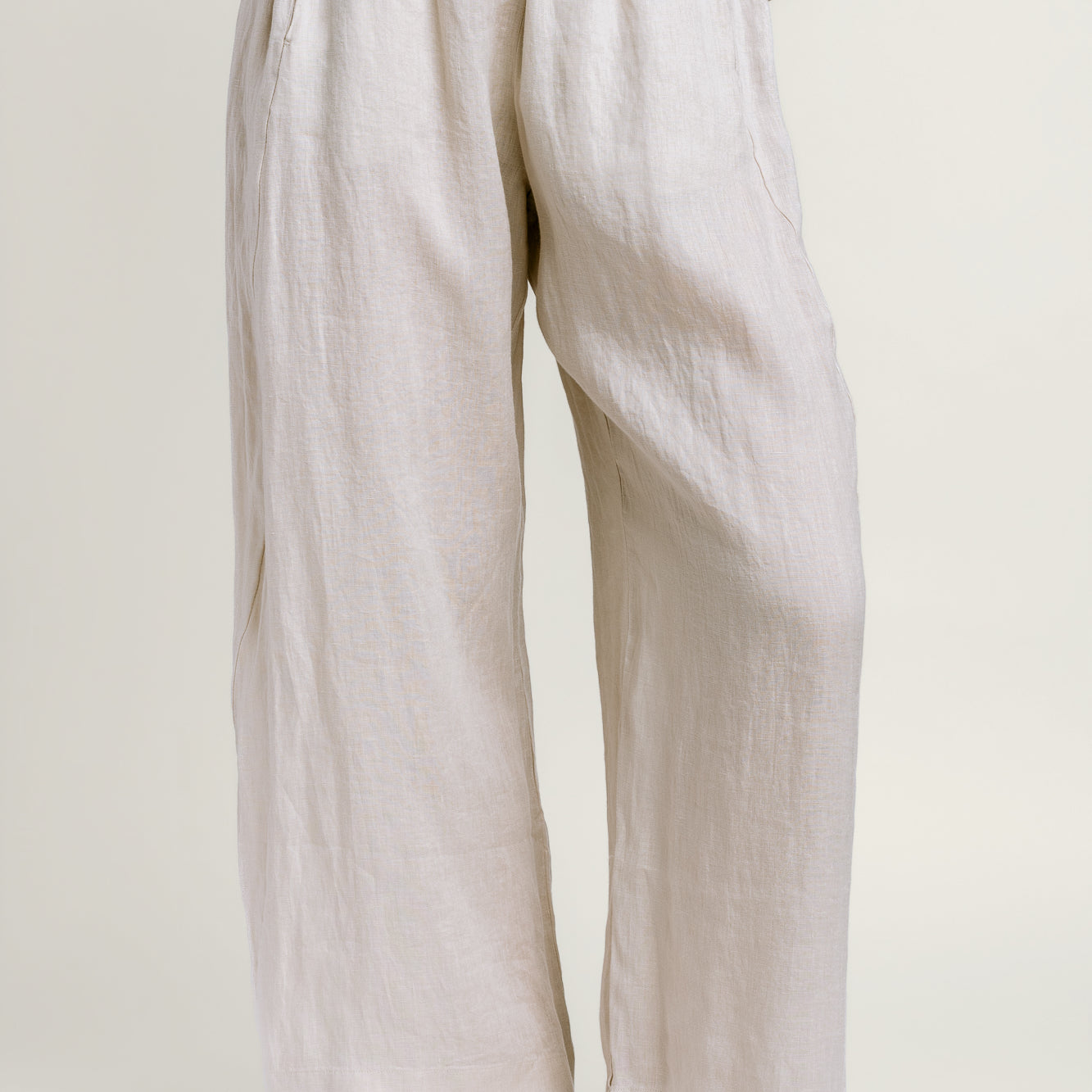 Velvet Lola Linen Straight Pant