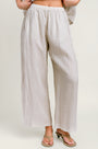 Velvet Lola Linen Straight Pant