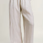 Velvet Lola Linen Straight Pant