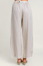 Velvet Lola Linen Straight Pant