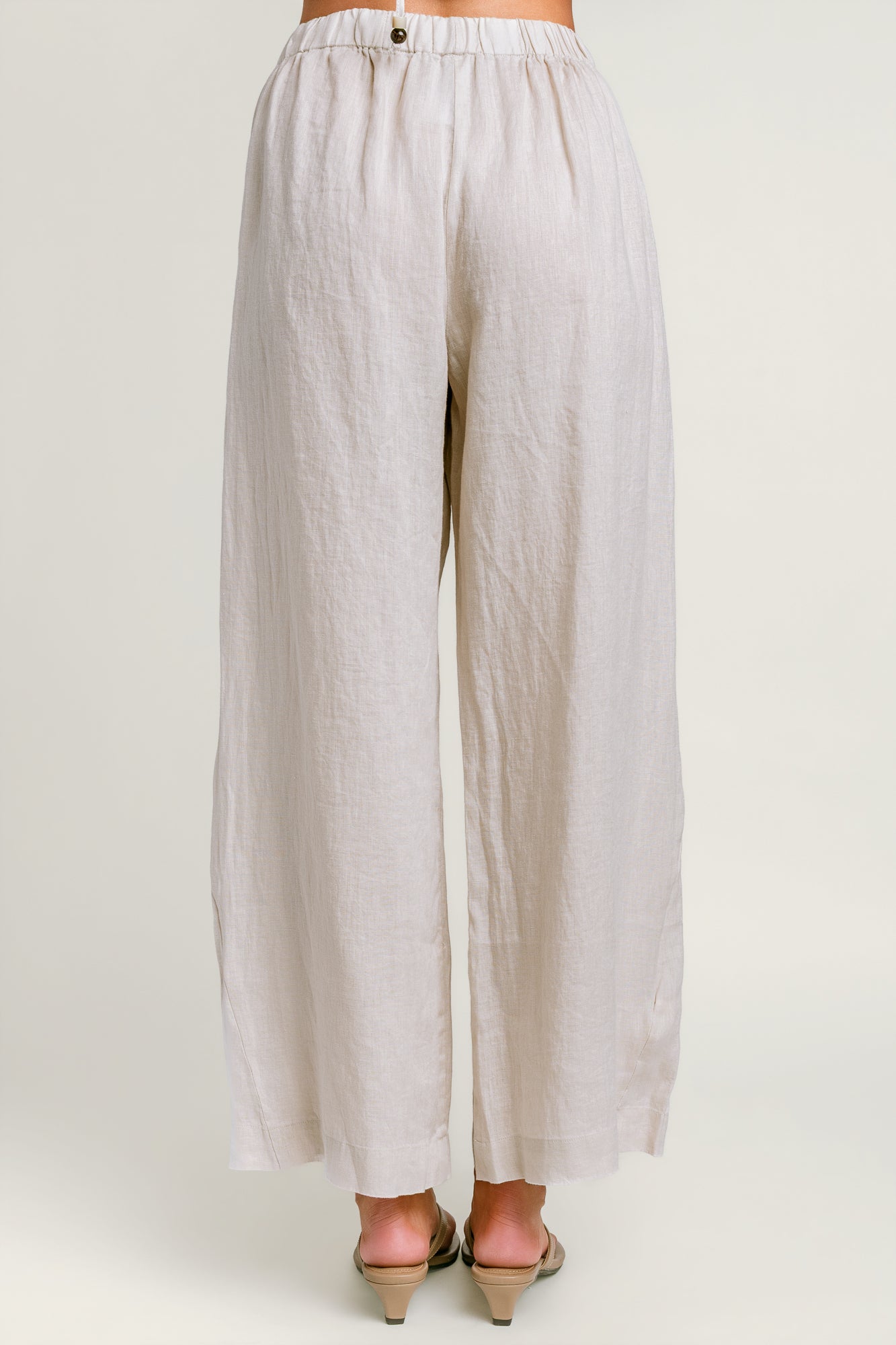 Velvet Lola Linen Straight Pant