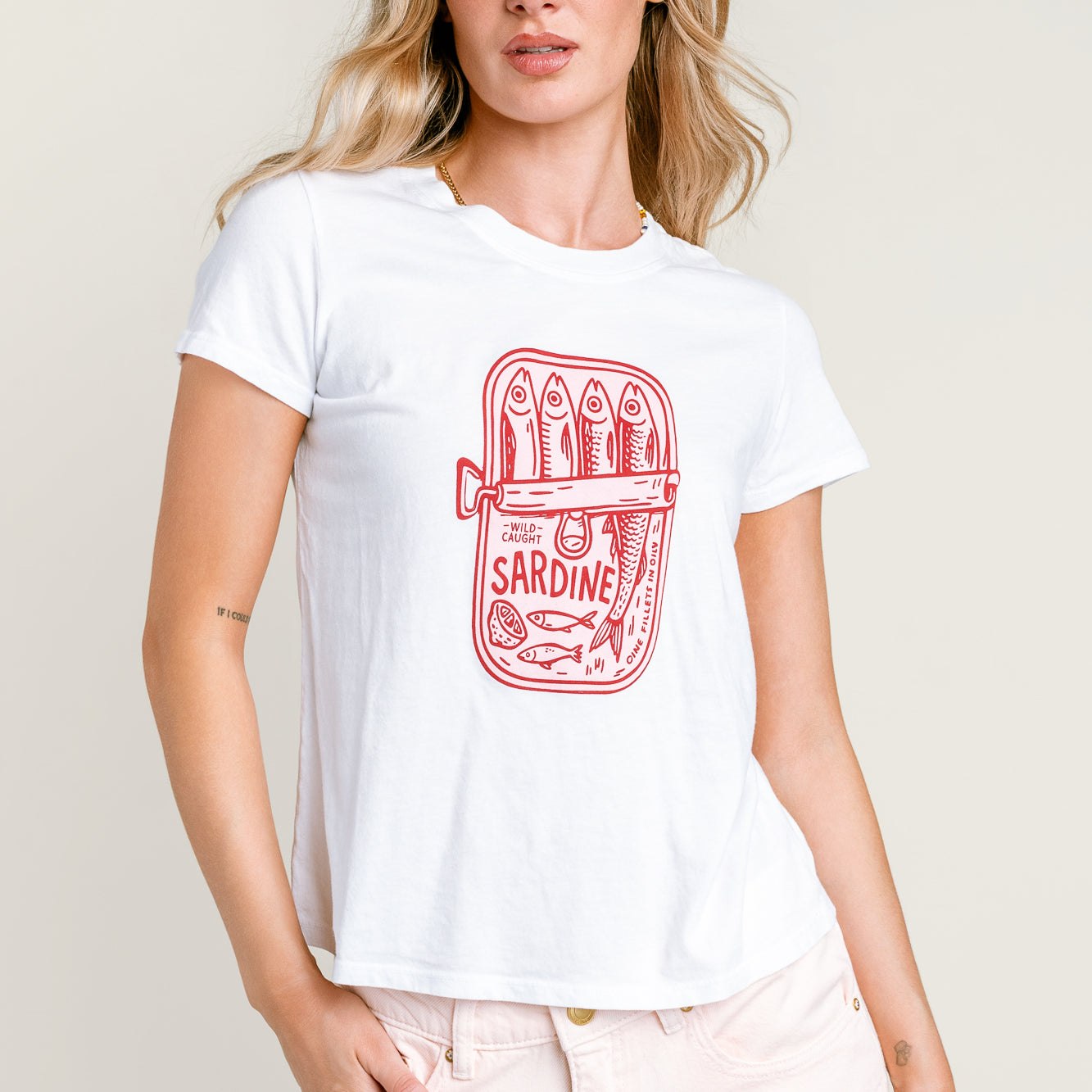 Sunny Somewhere Sardine Summer Femme Crew