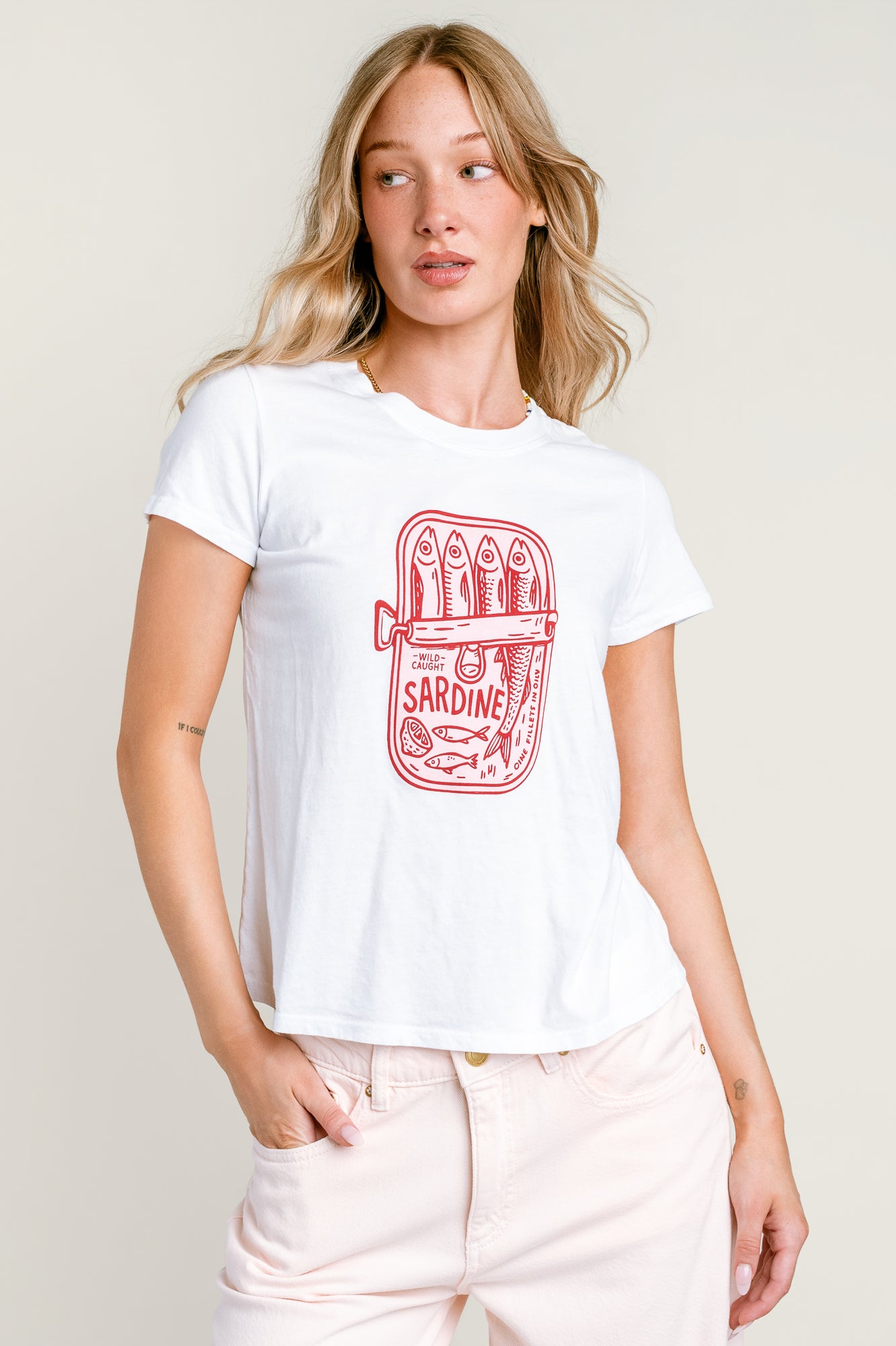 Sunny Somewhere Sardine Summer Femme Crew